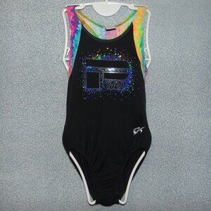 GK Black Sequin P509 Leotard AS